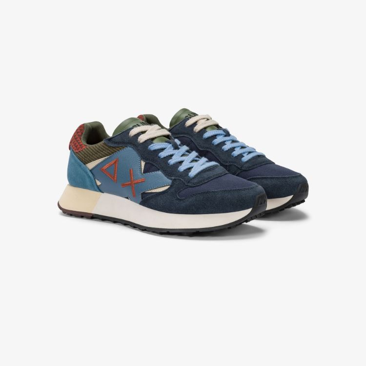 Immagine di Sneaker Jaki Winter in nylon e suede navy blue