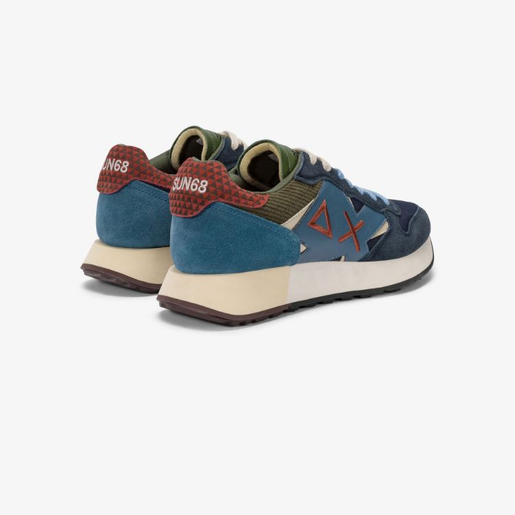 Immagine di Sneaker Jaki Winter in nylon e suede navy blue