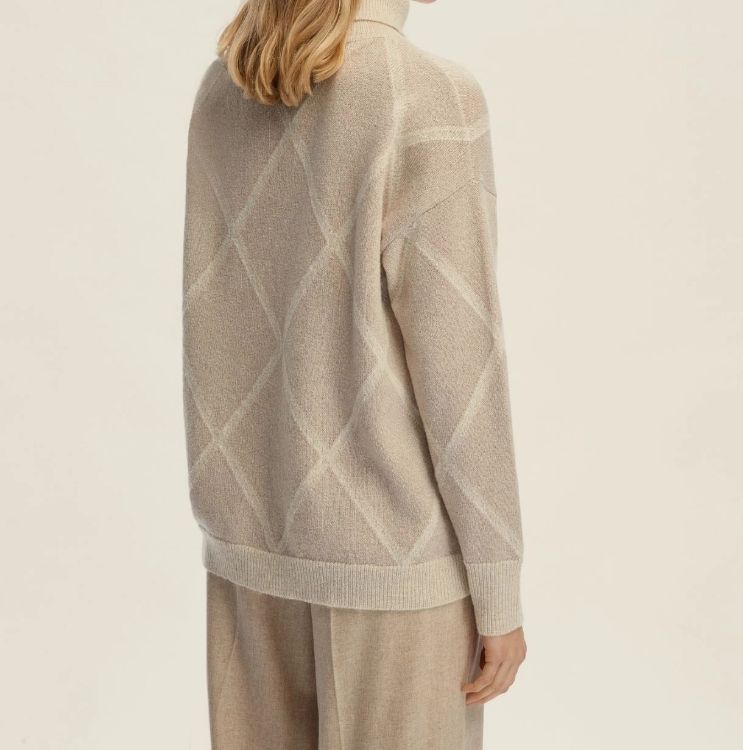 Immagine di Maglia oversize con collo alto - ECRU`