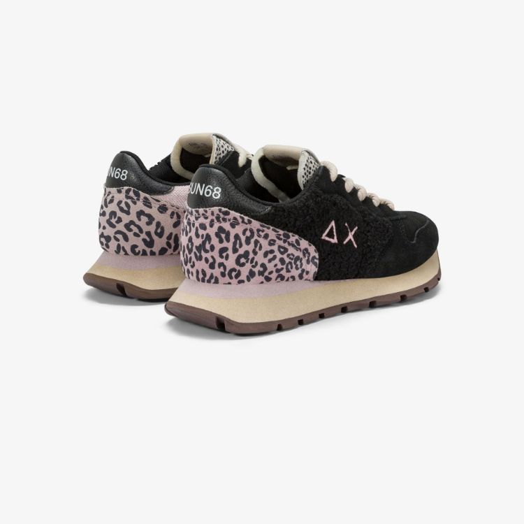 Immagine di Sneaker Ally Winter in suede e teddy nero