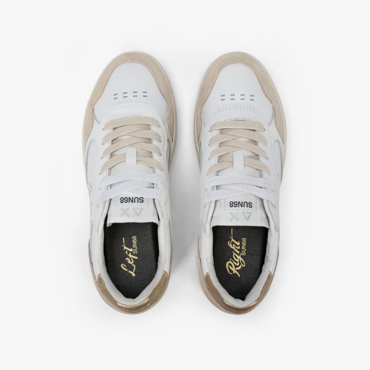 Immagine di Sneaker Basket Love Lady in pelle oro