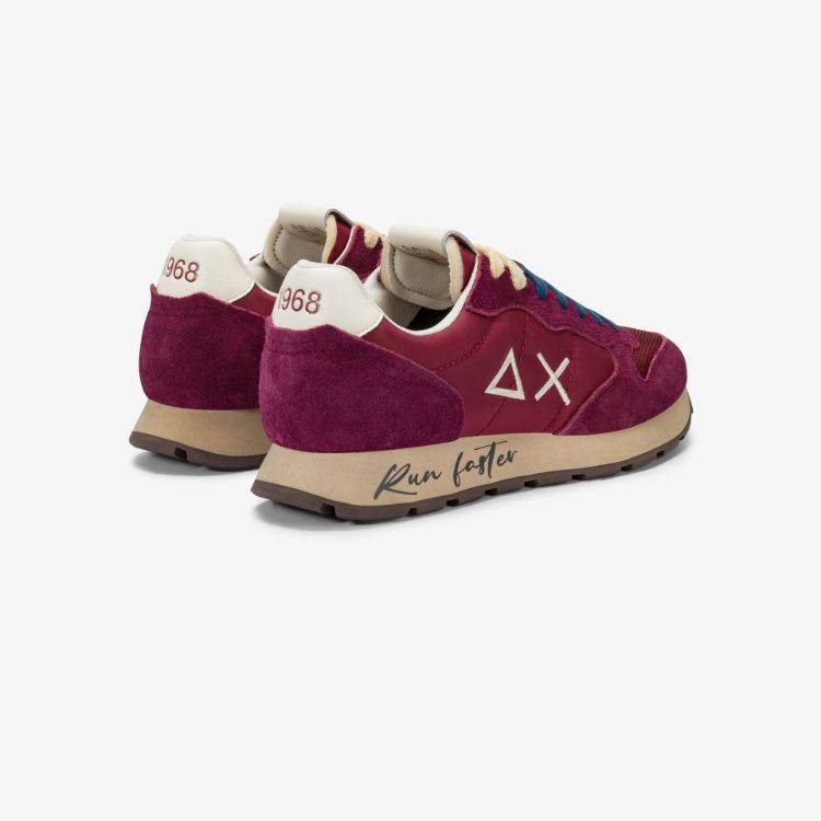 Immagine di Sneaker Tom Vintage in nylon e suede bordeaux