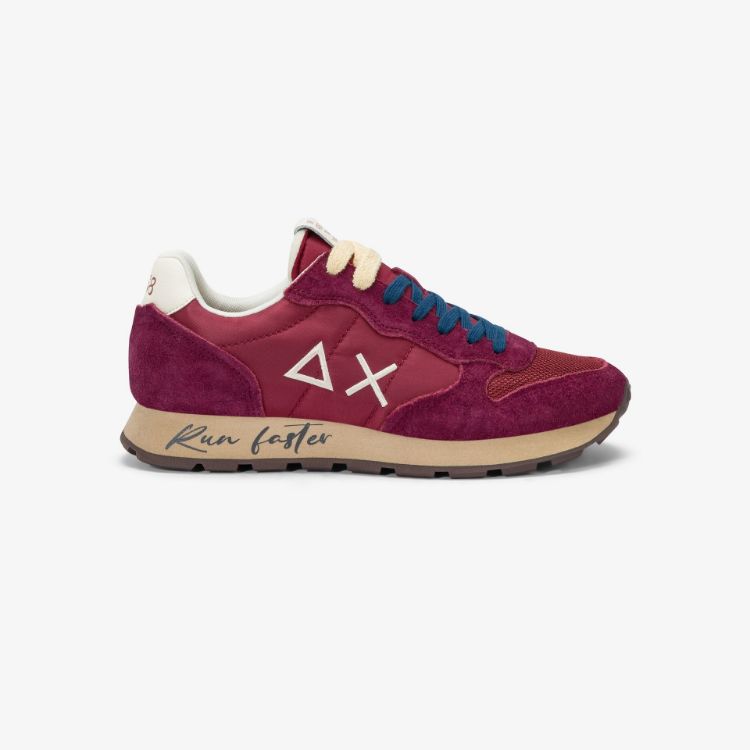 Immagine di Sneaker Tom Vintage in nylon e suede bordeaux