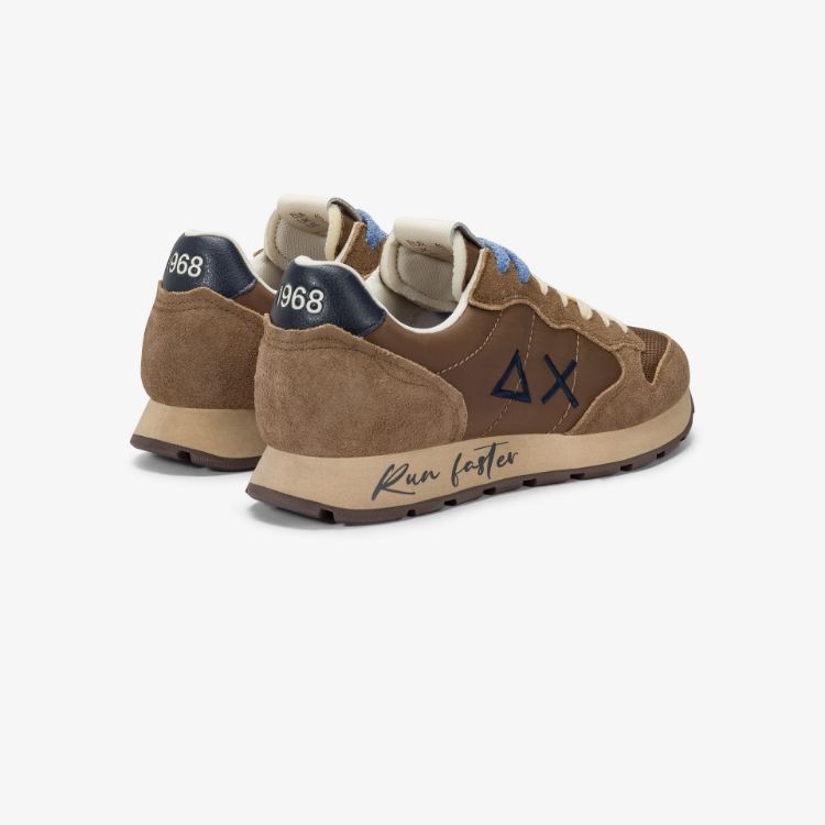 Immagine di Sneaker Tom Vintage in nylon e suede volpe