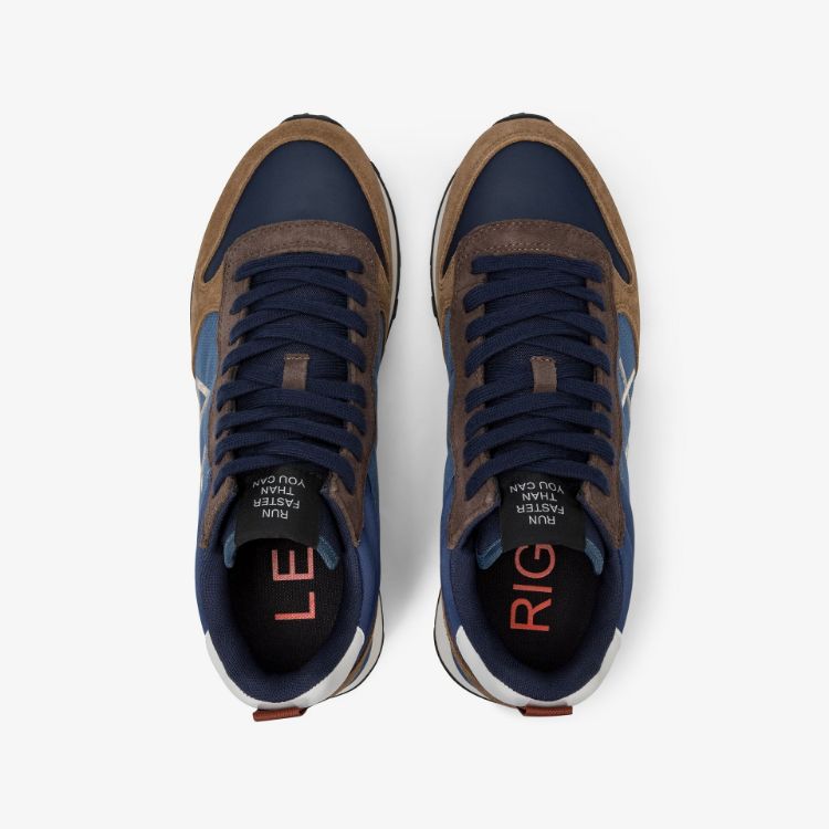 Immagine di Sneaker Tom 2.0 Solid in nylon e suede navy blue