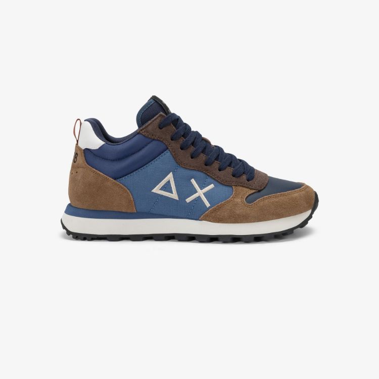 Immagine di Sneaker Tom 2.0 Solid in nylon e suede navy blue