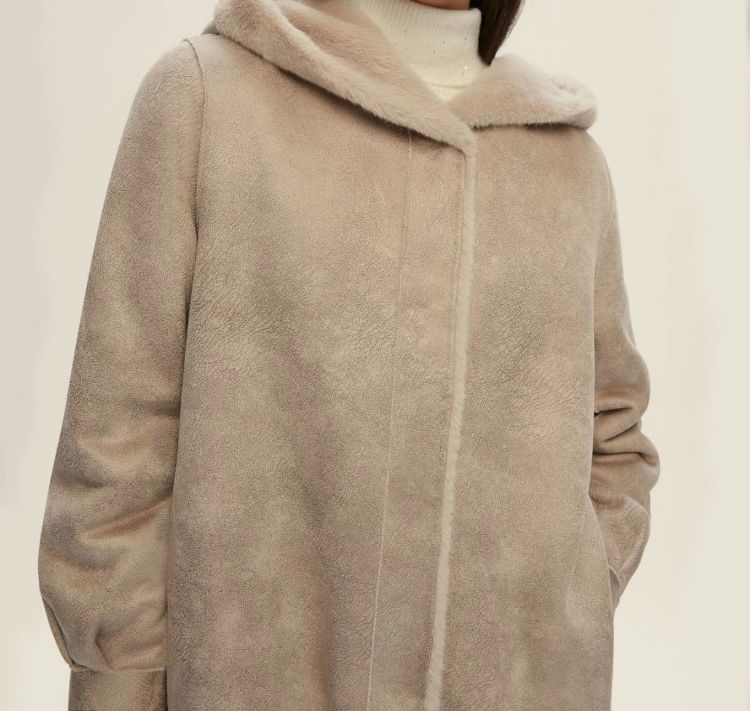 Immagine di Cappotto reversibile - GREIGE