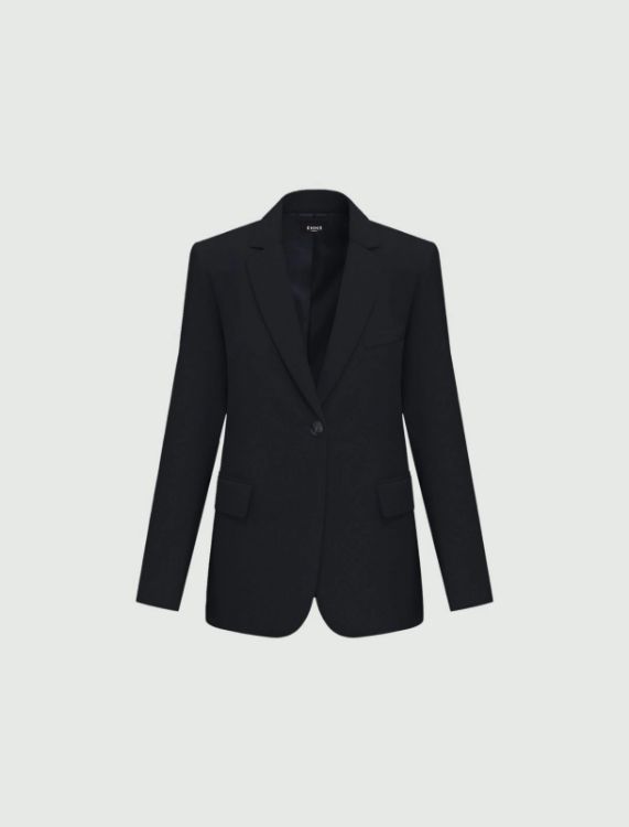 Immagine di Blazer in flanella - BLU NOTTE