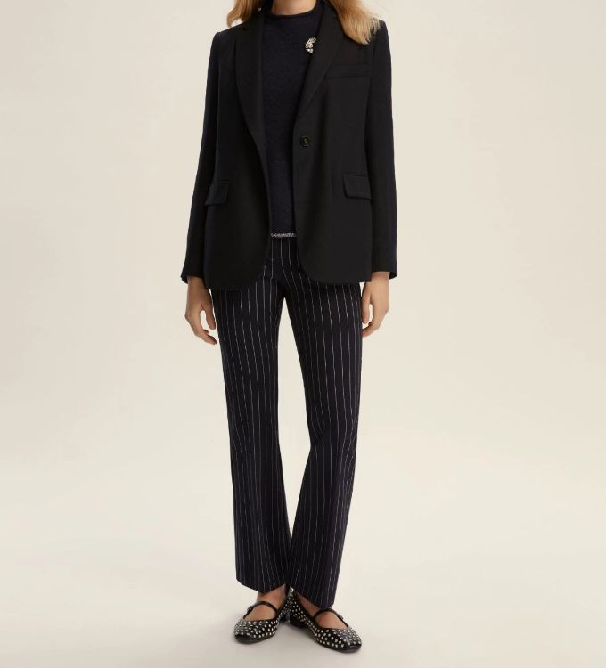 Immagine di Blazer in flanella - BLU NOTTE