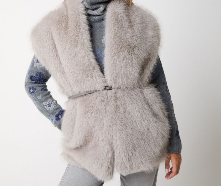 Immagine di Gilet in ecopelliccia