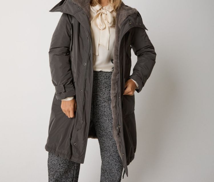 Immagine di Parka in nylon con cappuccio