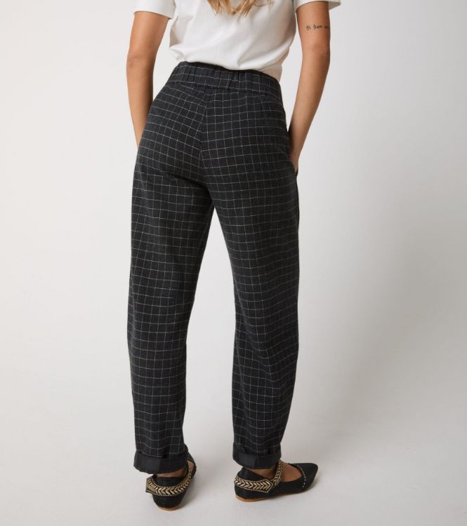Immagine di Pantaloni cropped in flanella check