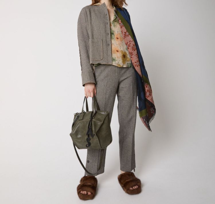 Immagine di Blusa in seta con stampa