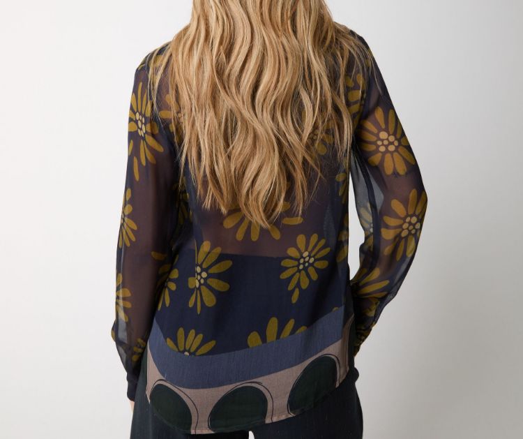 Immagine di Blusa in seta con stampa