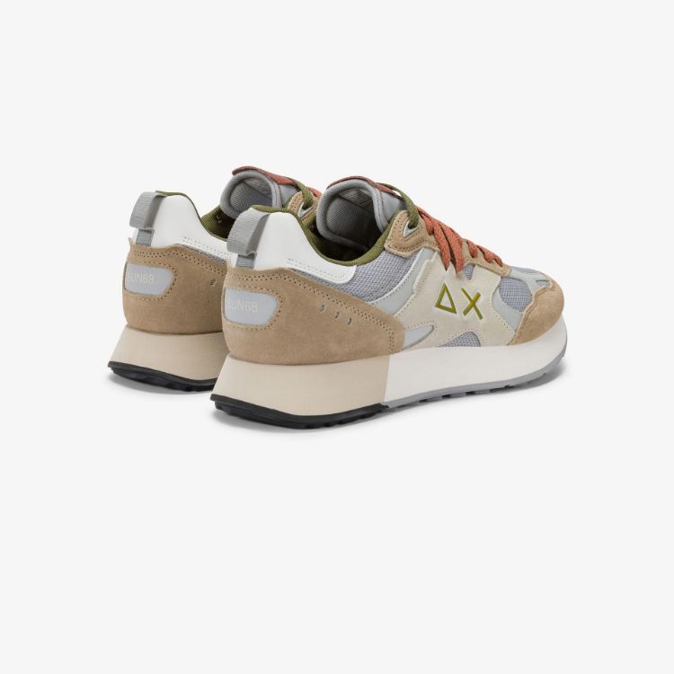 Sneaker Jaki Outdoor in nylon e suede beige