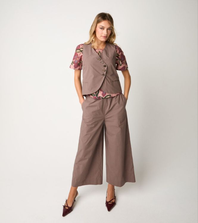 T-shirt con stampa floreale fiori