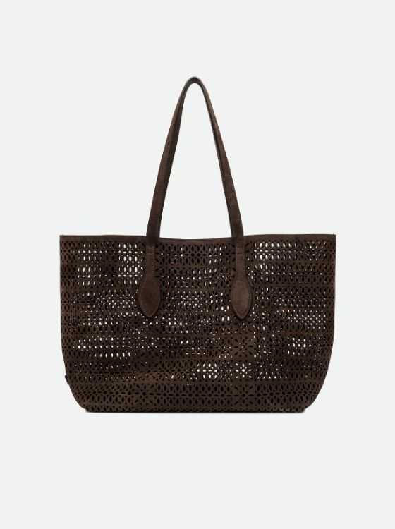Immagine di Gianni Chiarini Shopper Mashup in Suede Traforato