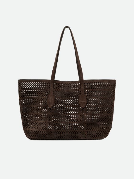 Immagine di Gianni Chiarini Shopper Mashup in Suede Traforato
