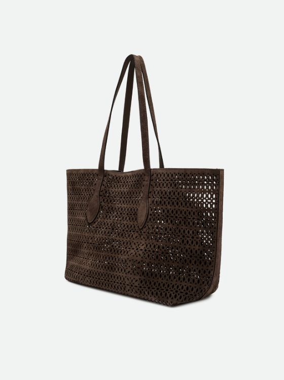 Immagine di Gianni Chiarini Shopper Mashup in Suede Traforato