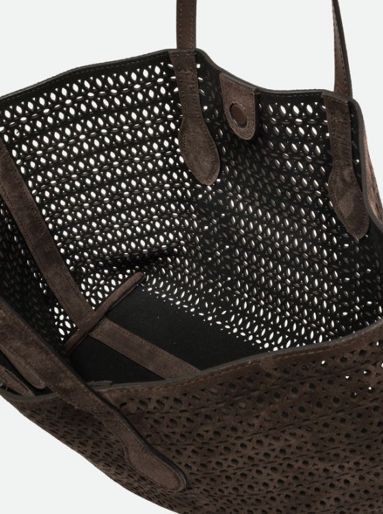 Immagine di Gianni Chiarini Shopper Mashup in Suede Traforato