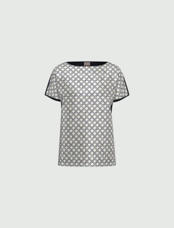 Immagine di Blusa Doppio Materiale