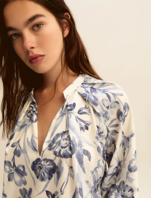 Immagine di Blusa in Twill Stampato