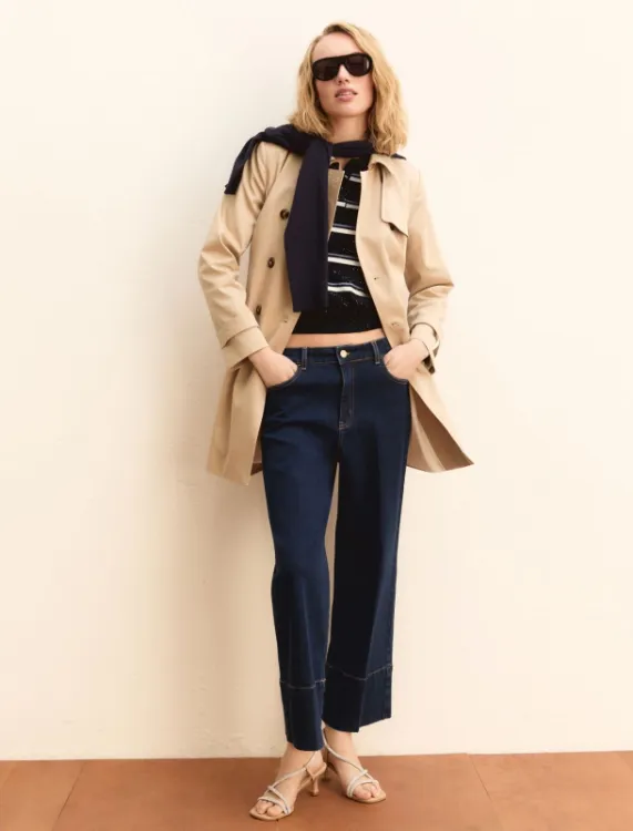 Immagine di Trench in Cotone Stretch