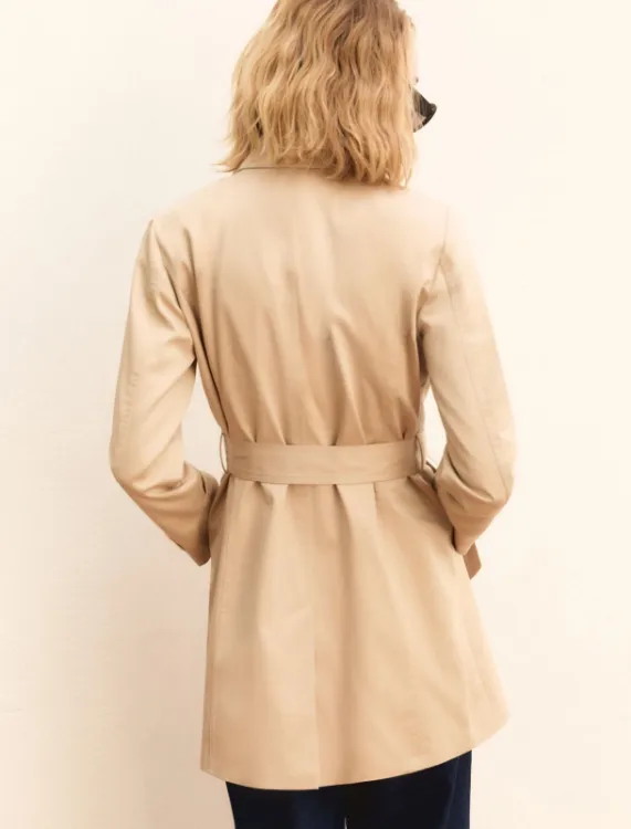 Immagine di Trench in Cotone Stretch