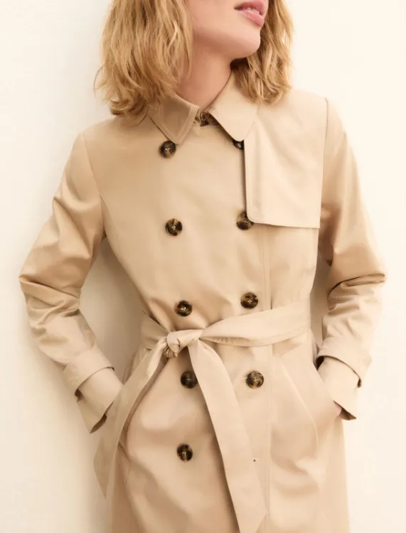 Immagine di Trench in Cotone Stretch