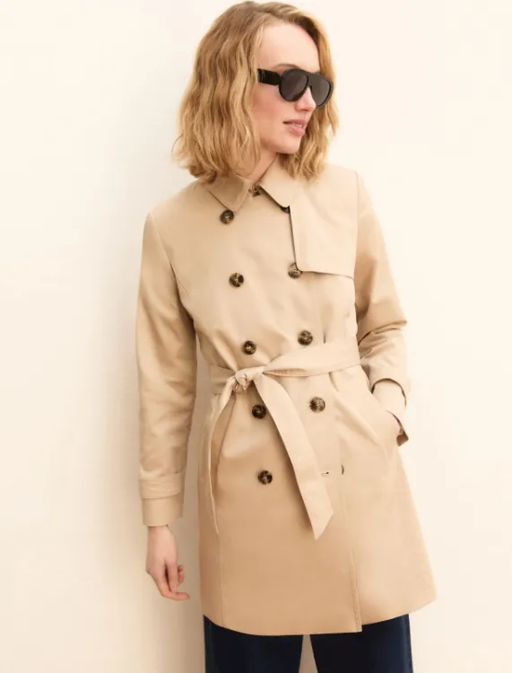 Immagine di Trench in Cotone Stretch