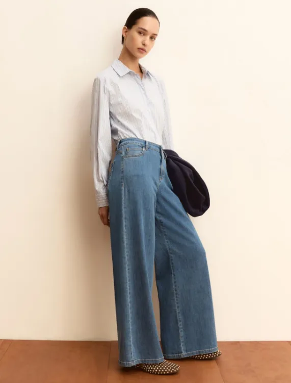 Immagine di Jeans Wide Leg Donna Blue Jeans