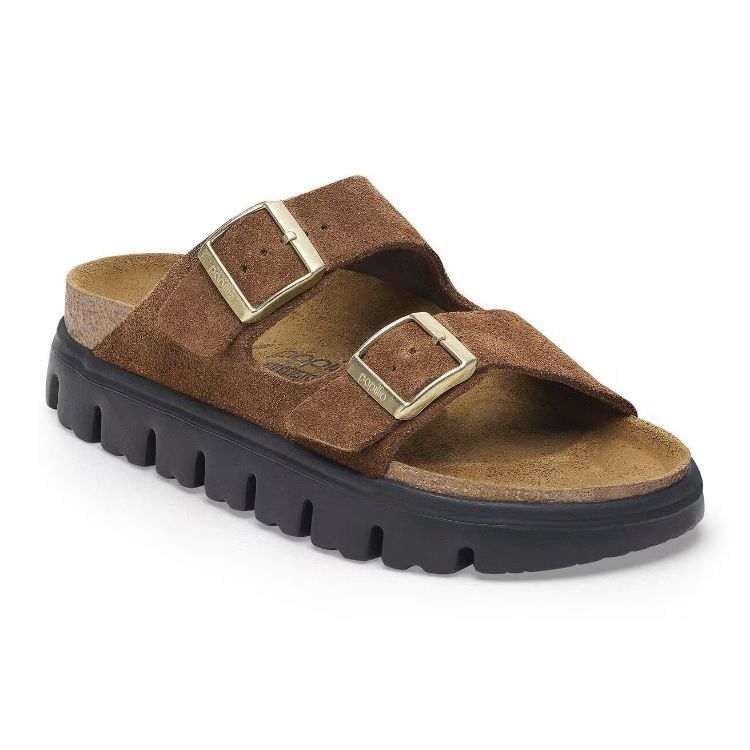 Immagine di Sandali Birkenstock Arizona in Pelle Scamosciata