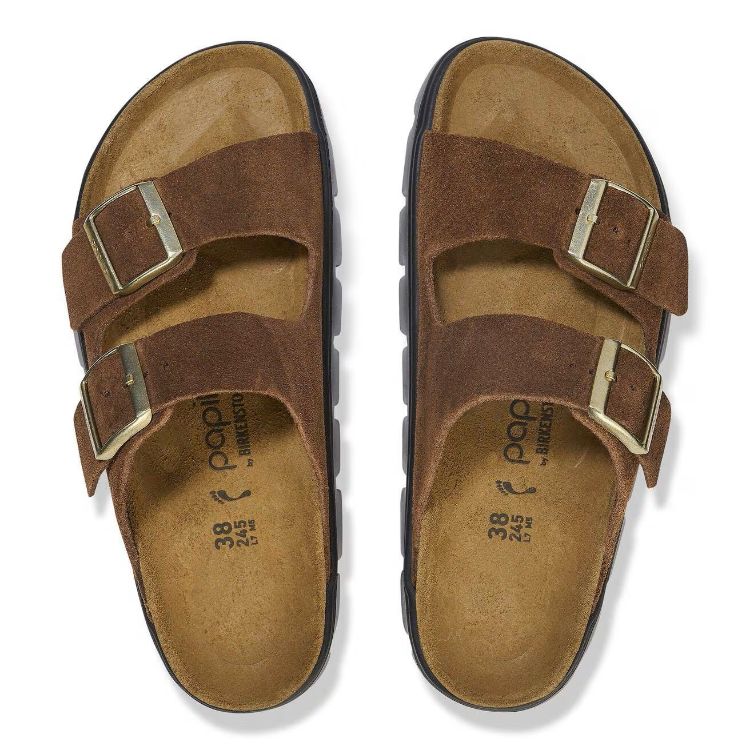 Immagine di Sandali Birkenstock Arizona in Pelle Scamosciata