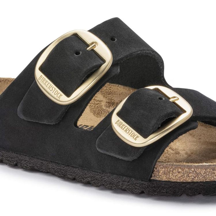 Immagine di Sandali Birkenstock Arizona Big Buckle in Pelle Nubuck