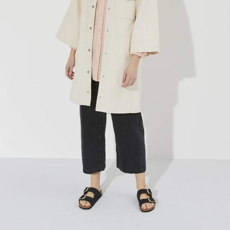 Immagine di Sandali Birkenstock Arizona Big Buckle in Pelle Nabuk