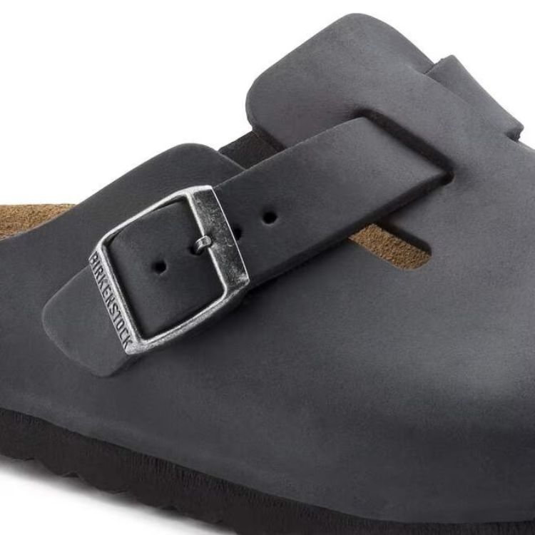 Immagine di Mocassini Birkenstock Boston in Pelle Oliata