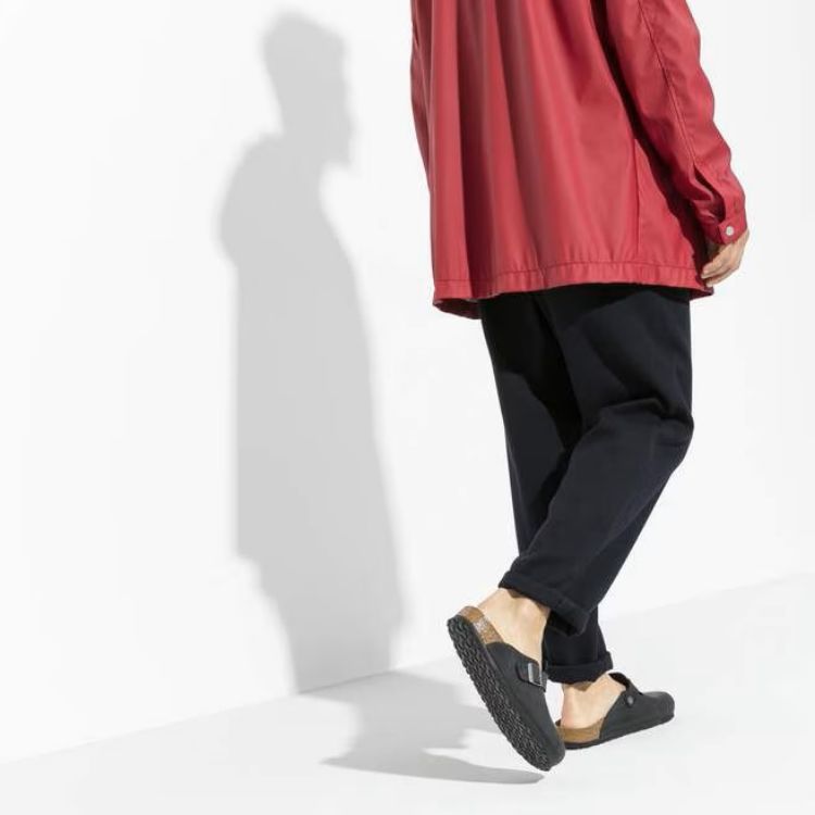 Immagine di Mocassini Birkenstock Boston in Pelle Oliata