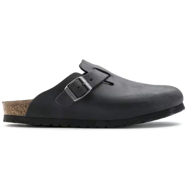 Immagine di Mocassini Birkenstock Boston in Pelle Oliata