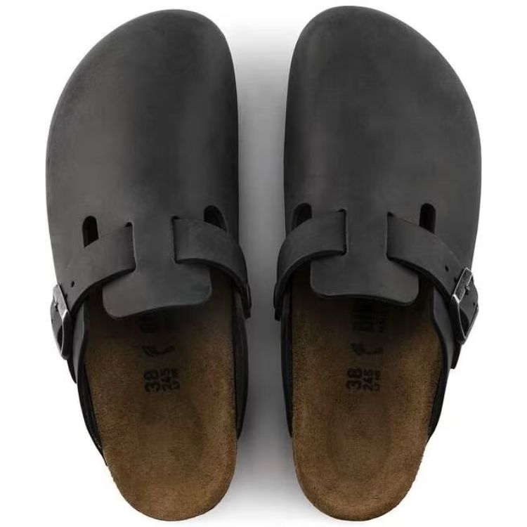 Immagine di Mocassini Birkenstock Boston in Pelle Oliata