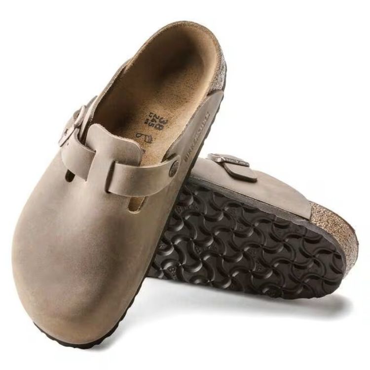 Immagine di Birkenstock Boston in Pelle Oliata