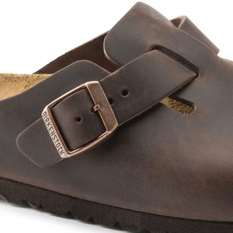 Immagine di Birkenstock Boston in Pelle Oliata