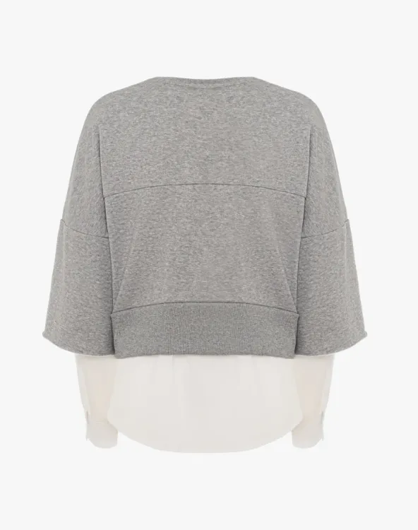 Immagine di Felpa Donna Casual Chic in Cotone