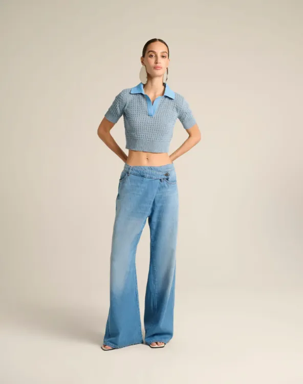 Immagine di Jeans Donna Loose Fit Wide-Leg