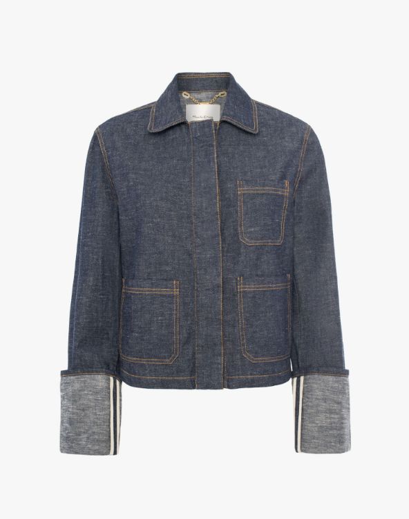 Immagine di Giacca Donna Boxy in Denim