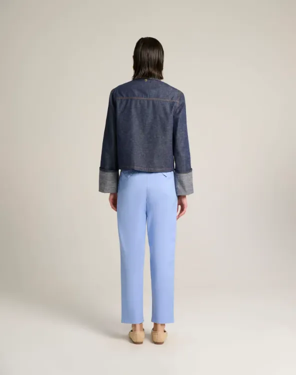 Immagine di Giacca Donna Boxy in Denim