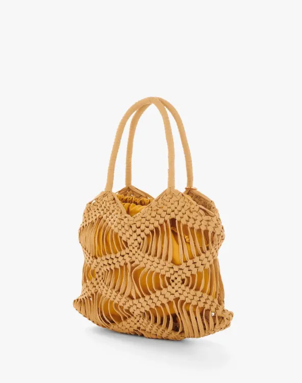 Immagine di Borsa Donna Handbag Intrecciata con Coulisse